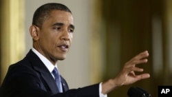 Prezident Barak Obama Oq uyda jurnalistlarning savollariga javob berdi, Vashington, 14-noyabr, 2012-yil