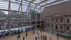 Inside the Metropolitan Museum of Art in New York City