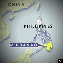 Philippines, Mindanao map