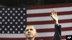 With two days left before the crucial midterm election, President Barack Obama makes a final get-out-the-vote push for Democratic candidates in Bridgeport, Conn., Saturday, Oct. 30, 2010.