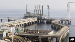 FILE - Liquefied natural gas (LNG) import terminal in Marmara Ereglisi, near Tekirdag, western Turkey.