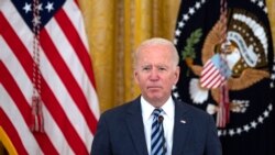 FILE - President Joe Biden meets with members of his Cabinet, national security team, and private sector and education leaders to discuss how to improve the nation’s cybersecurity, in the East Room of the White House in Washington, Aug. 25, 2021.