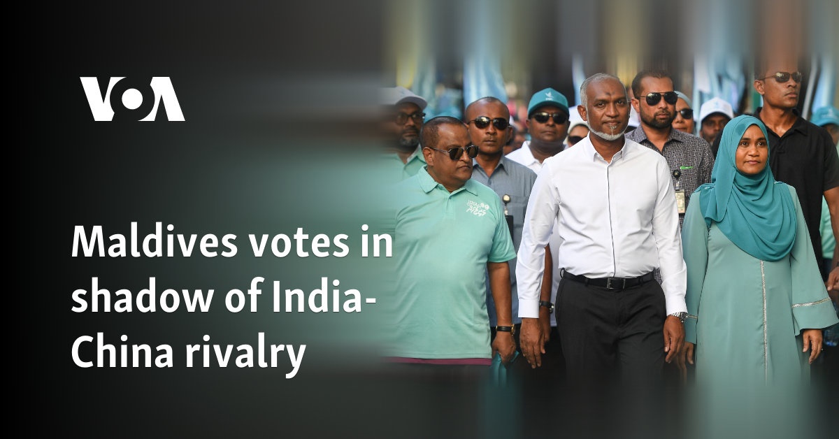 Maldives votes in shadow of India-China rivalry