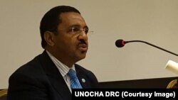 Mamadou Diallo, coordinateur des affaires humanitaires de l'ONU en RDC, 25 avril 2017. (OCHA RDC)