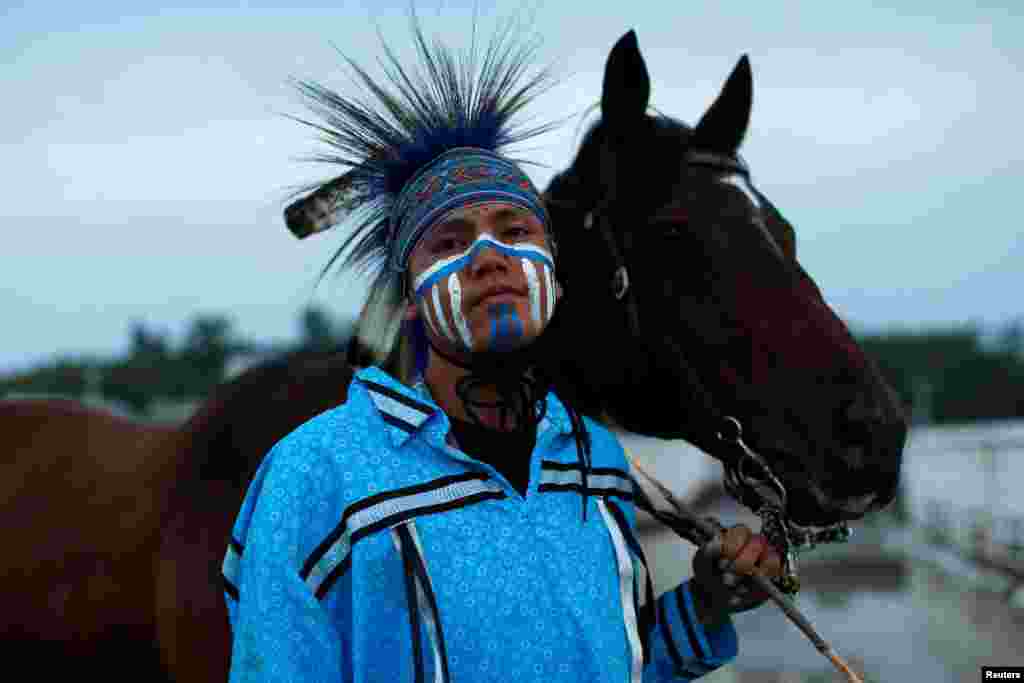 Kanadanın yerli xalq nümayəndəsi &nbsp;