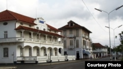 BAnco Central de São Tomé and Príncipe, na cidade de São Tomé