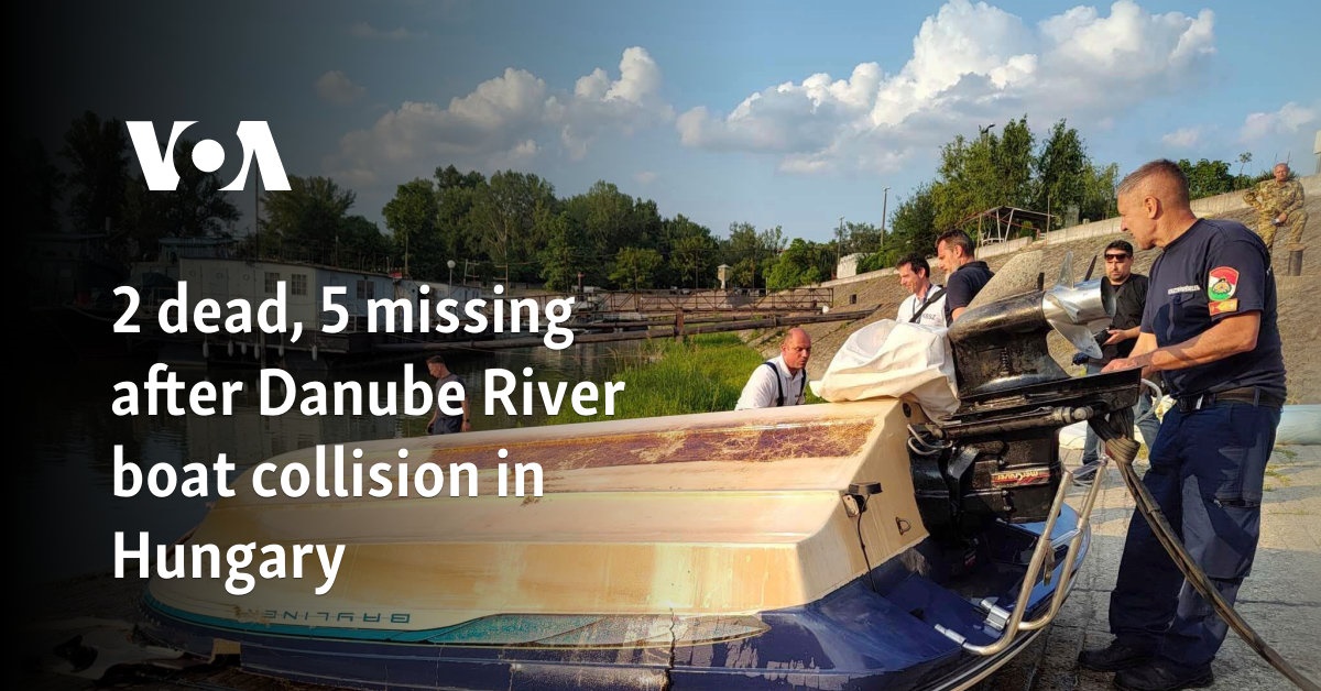 2 dead, 5 missing after Danube River boat collision in Hungary - Vimarsana News