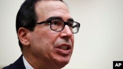 ABŞ maliyyə naziri Stiv Mnuçin