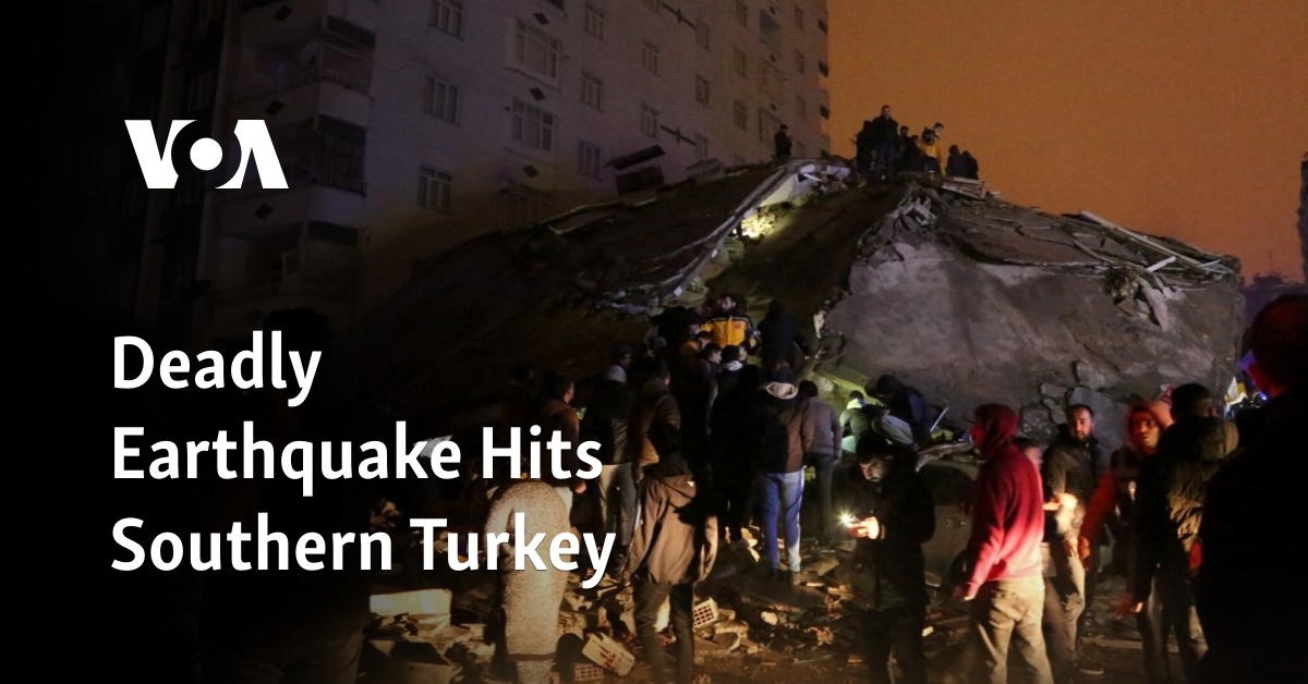 A violent earthquake kills more than 2,300 people in Turkey and Syria