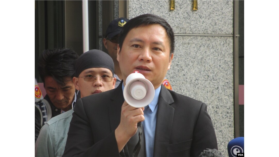天安门六四学运领袖王丹（美国之音张永泰拍摄）
