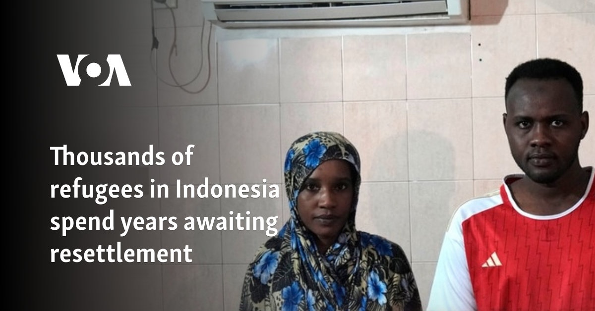 Thousands of refugees in Indonesia spend years awaiting resettlement 