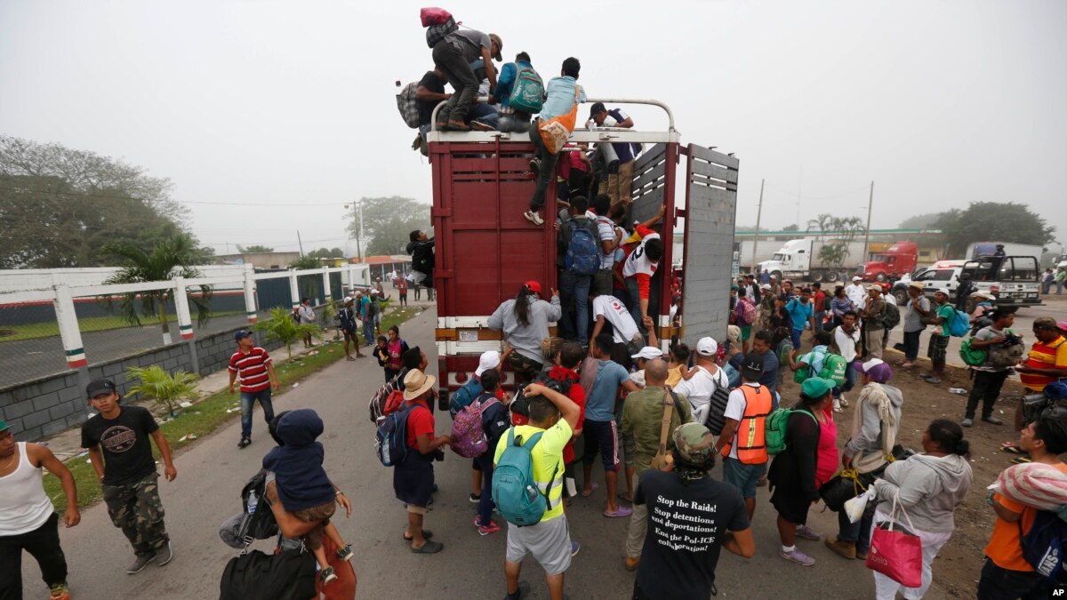 Migrant Caravan Embarks On 'Route Of Death' Through Mexico