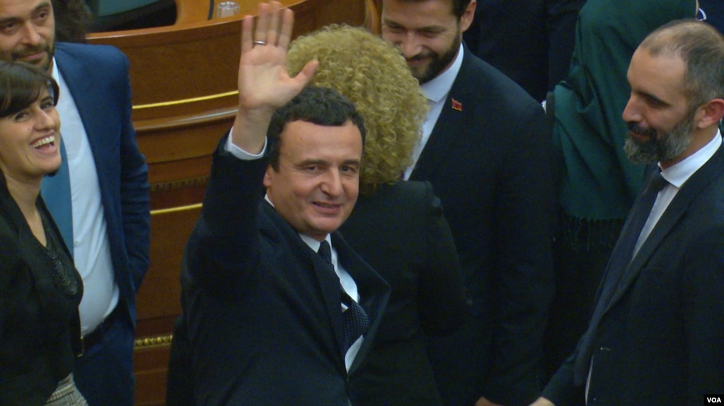 Albin Kurti – kryeministër i Kosovës