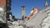 مقامات ایتالیا در مورد ساختمان های ویران شده در زلزله تحقیق می کنند