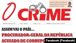 Jornal "O Crime", Angola