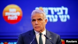 ڕابەری ئۆپۆزسیۆنی ئیسڕائیل یائیر لاپید