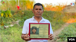 "La vía armada solo es destrucción", dijo a la VOA el excombatiente de la "contra" de Nicaragua, José Francisco Pérez. (Foto: Houston Castillo)