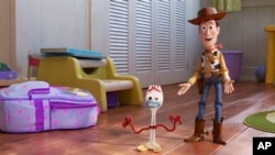 Cuplikan film "Toy Story 4" produksi Disney/Pixar. (Foto: Disney/Pixar via AP)