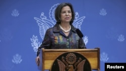 María Otero,subsecretaria de Seguridad Ciudadana, Democracia y Derechos Humanos de Estados Unidos expresó preocupación por los límites a la prensa en algunos países de Latinoamérica.
