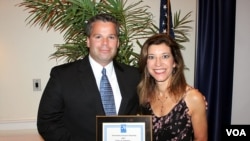 Carolyn Presutti and Michael Burke