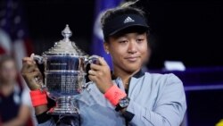 US Open အမျိုးသမီးတဦးချင်းဗိုလ်လုပွဲ Naomi Osaka ဗိုလ်စွဲ