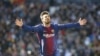 Lionel Messi célèbre le 2e but du FC Barcelone lors du clasico contre le Real Madrid, Espagne, le 23 décembre 2017. (Twitter/FC Barcelone)