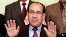 PM Irak Nouri Al Maliki mengutuk kelompok militan Islam Irak-Suriah atau ISIS (foto: dok).