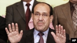 Thủ tướng Iraq Nouri al- Maliki 