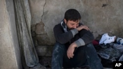 Iraquiano que diz ter perdido 23 membros da sua família no conflito em Mosul. 