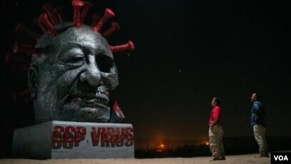 记者手记 莫哈韦沙漠里的六四守夜人