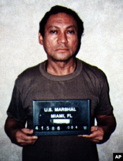 Foto de 1990 de Noriega, preso en Estados Unidos.