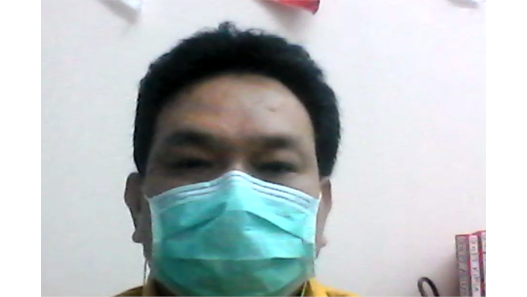 Dokter PDP RSUD Atambua, NTT, Theodorus L. Maubere, dalam tangkapan layar. (Foto: VOA/Nurhadi Sucahyo)