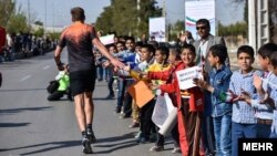 تصویری از نخستین ماراتن بین المللی ایران