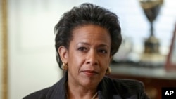 Loretta Lynch di Capitol Hill, Washington DC (Foto: dok/AP Photo/J. Scott Applewhite)