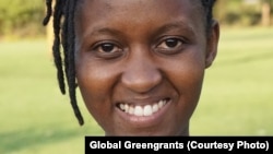 Winnie Asiti, A young Kenyan environmental activist and a leader of the global climate youth movement