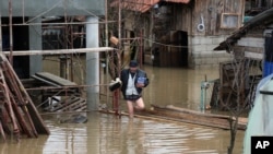 Poplavljene kuće u Požegi, 7. marta 2016. 
