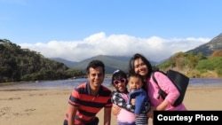 Dr. Tanzima Hashem with family.