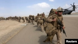 آموزش و مشاورت به قوای افغان تنها ماموریت نظامیان تازه دم امریکایی در هلمند خوانده شده است