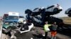 برطانیہ: 100 سے زائد گاڑیوں میں تصادم