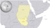 苏丹和南苏丹地理位置