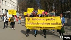Osmomartovski marš u Banjaluci