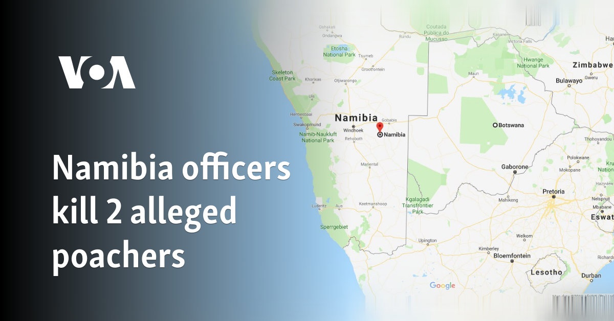 Namibia officers kill 2 alleged poachers