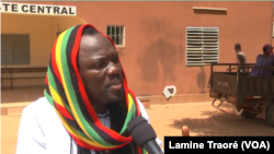 Freeman Tapily, le promoteur du festival, Ouagadougou le 21 octobre 2019. (VOA/Lamine Traoré)