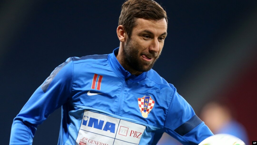 Thủ quân của đội tuyển Croatia Darijo Srna.