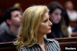 Summer Zervos, exparticipante del programa "The Apprentice", que ha demandado a Donald Trump por acoso sexual.