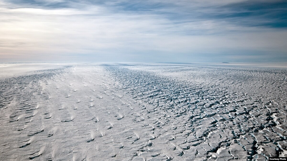 Antarctic Ice Sheet Is Shrinking