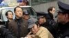 中國警察防止反政府抗議活動