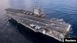 El Pentágono ya anunció este mes que no enviará el portaaviones Harry S. Truman a la zona del Golfo Pérsico.