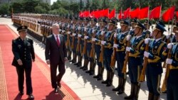 VOA Asia - US Defense Secretary meets with Chinese President