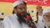 Hafiz Saeed, leader of Jamaat-ud-Dawa address an anti-Indian rally in Lahore, Pakistan, Sept. 30, 2016. 